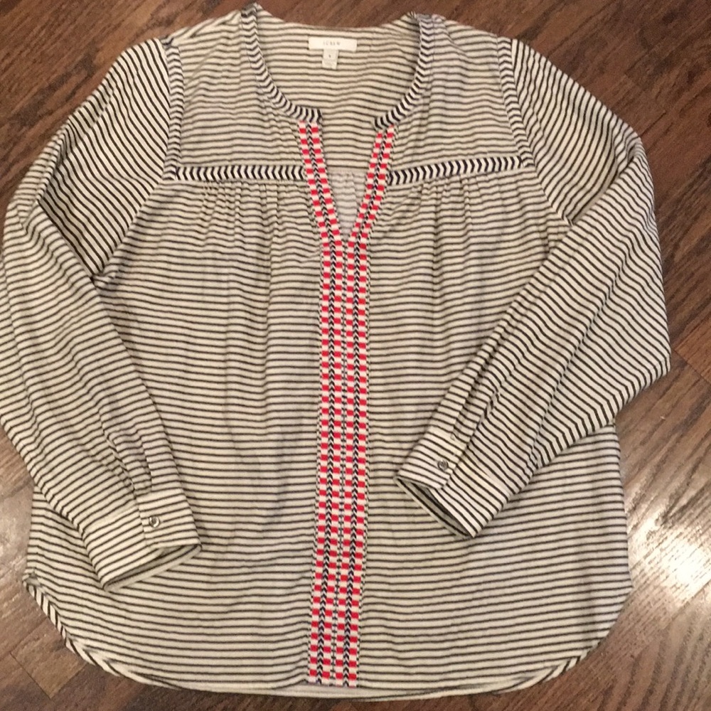 J Crew Striped Tunic